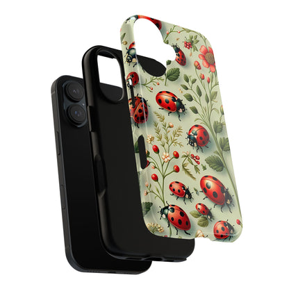 Ladybug Phone Case - Tough Dual Layer Protection - Perfect Gift For The Ladybug Lover In Your Life