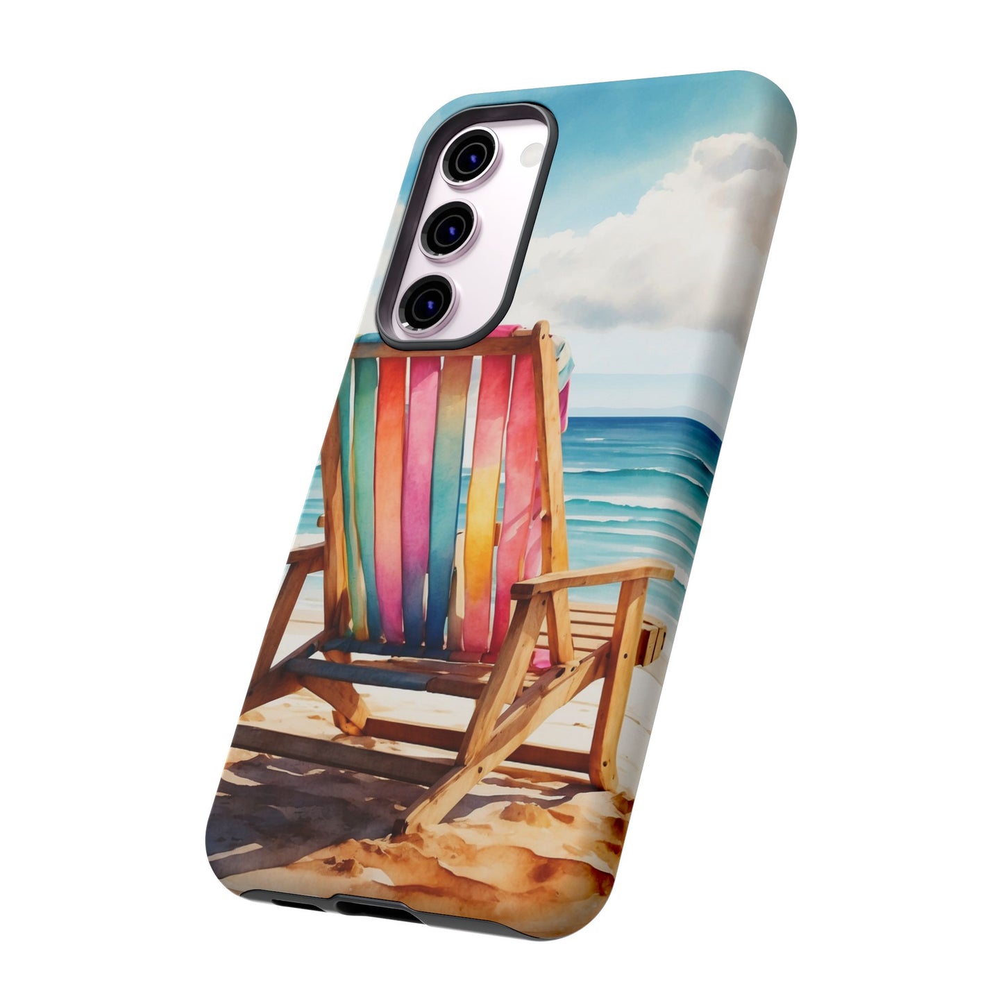 Vibrant Beach Escape Samsung Galaxy Case – Colorful Summer Design