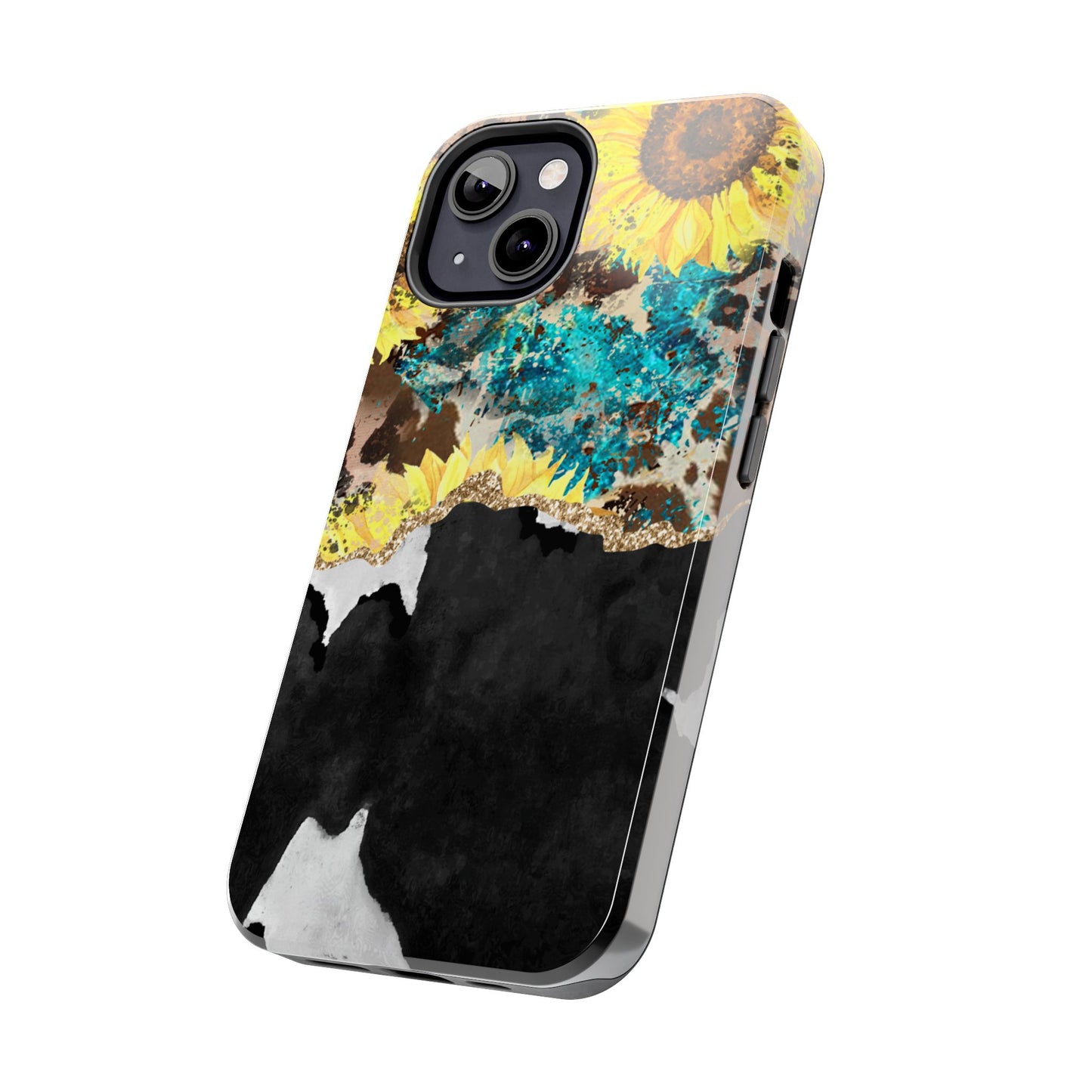 Rustic Sunflower Leopard Glam - iPhone Series Case