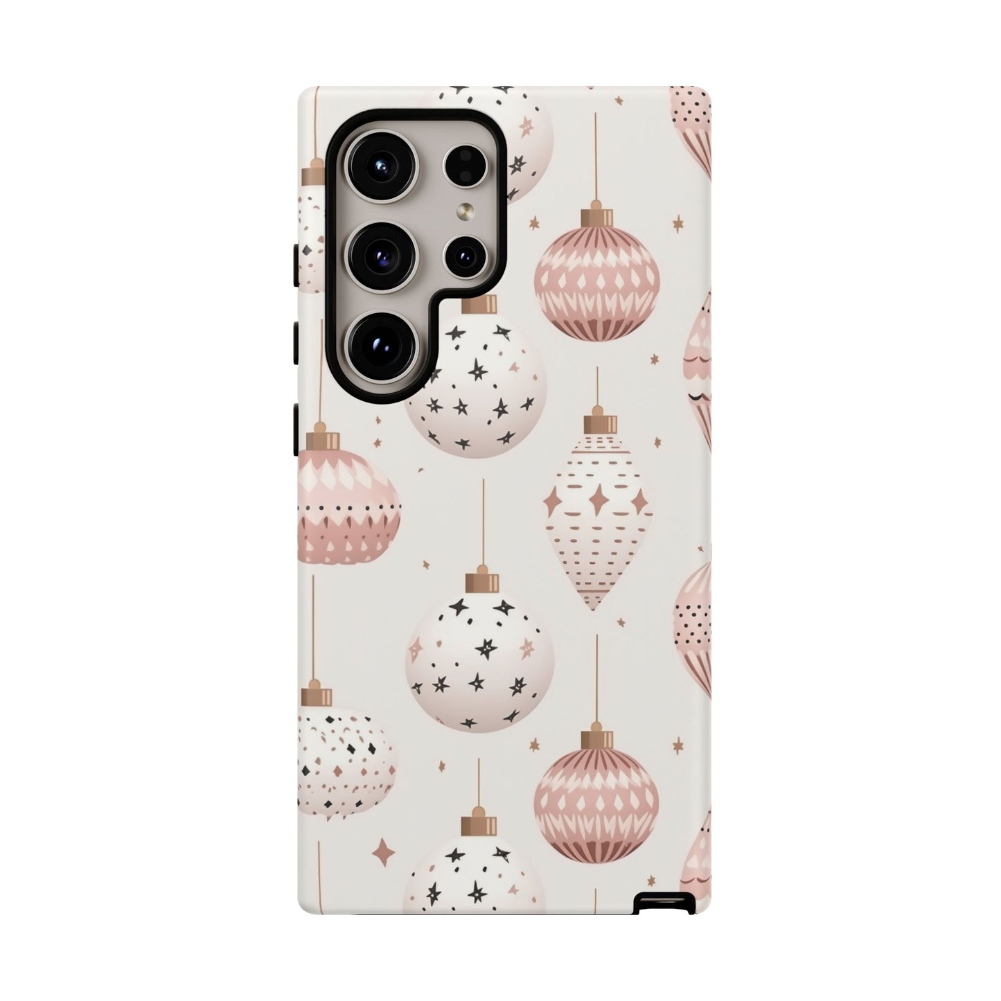 Blush Pink Holiday Ornaments - Samsung Galaxy Series Case