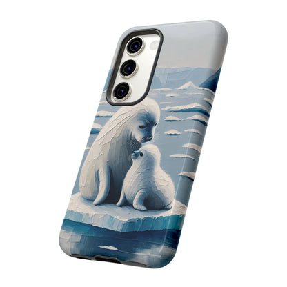 Arctic Serenity Seal iPhone Case