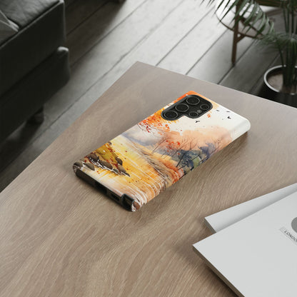 Autumn River Serenity – Samsung Galaxy Case