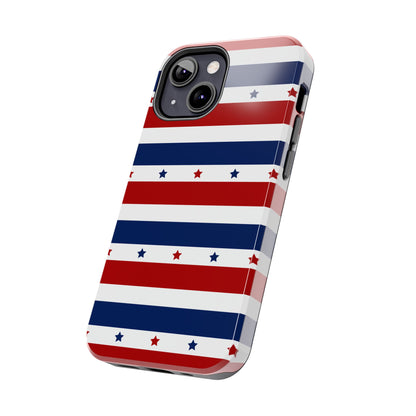 Patriotic Stars iPhone Case