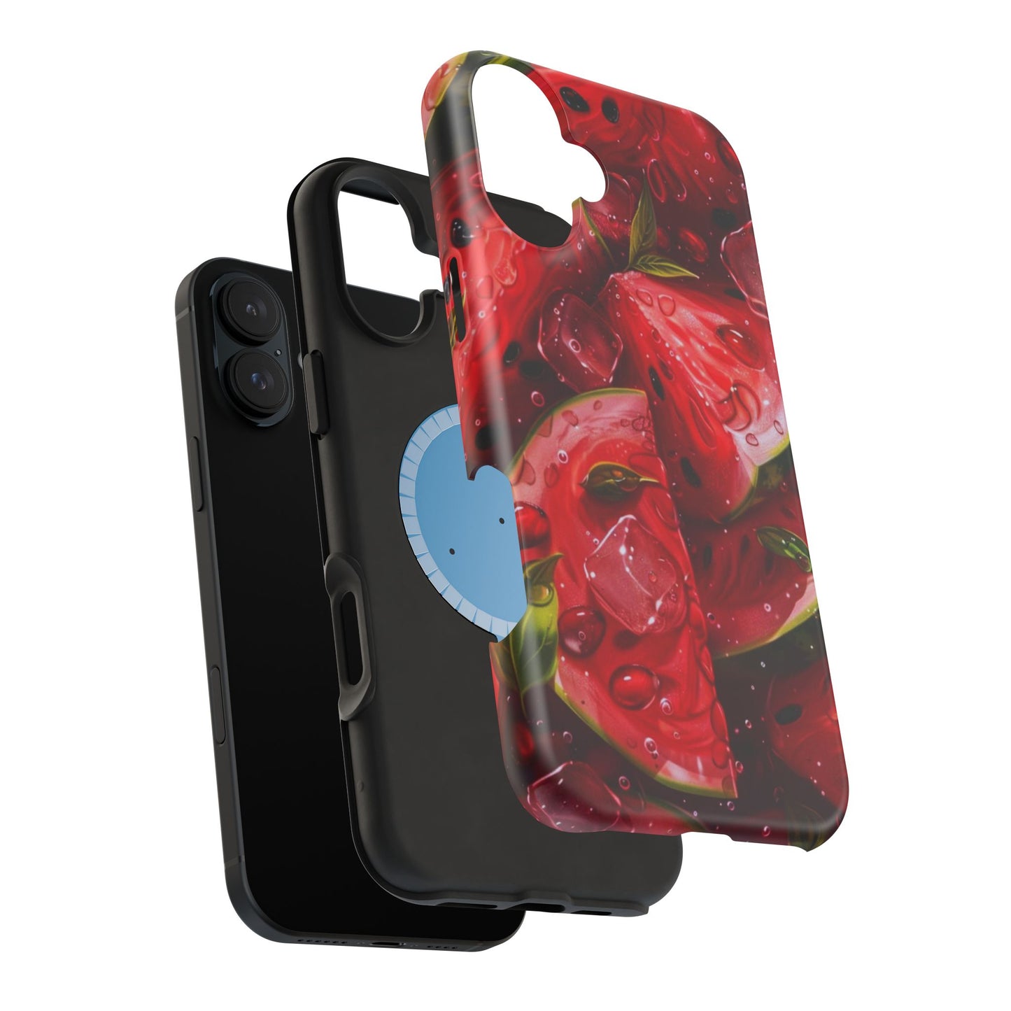 Juicy Watermelon MagSafe iPhone Case – Refreshing Summer Vibes, Dual-Layer Protection