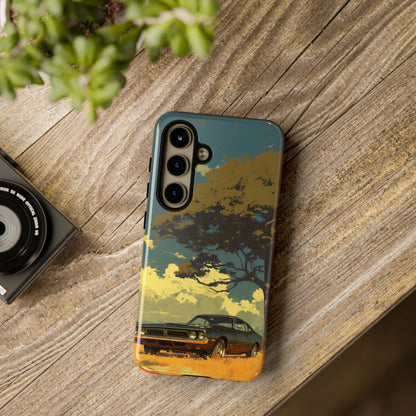 Retro Road Trip Vintage Car iPhone Case