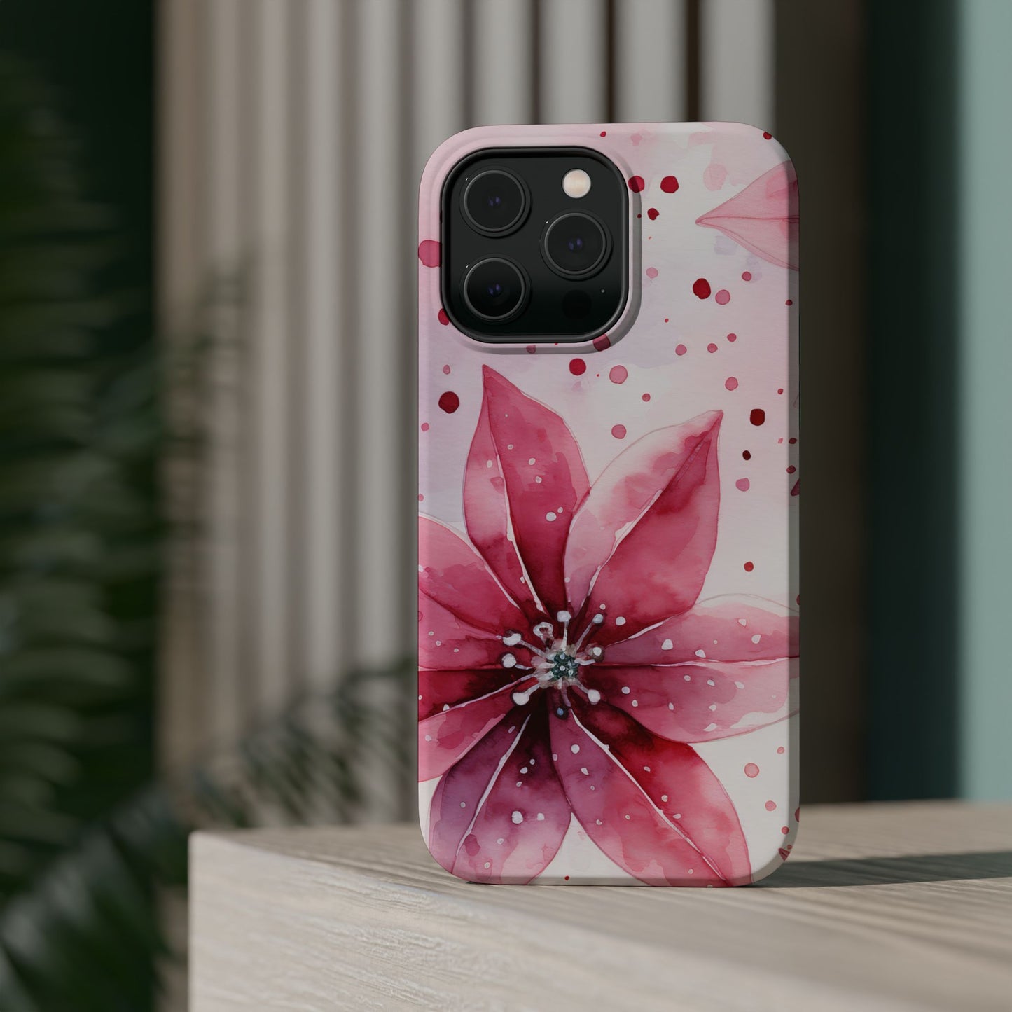 Sapphire Bloom – MagSafe iPhone Case