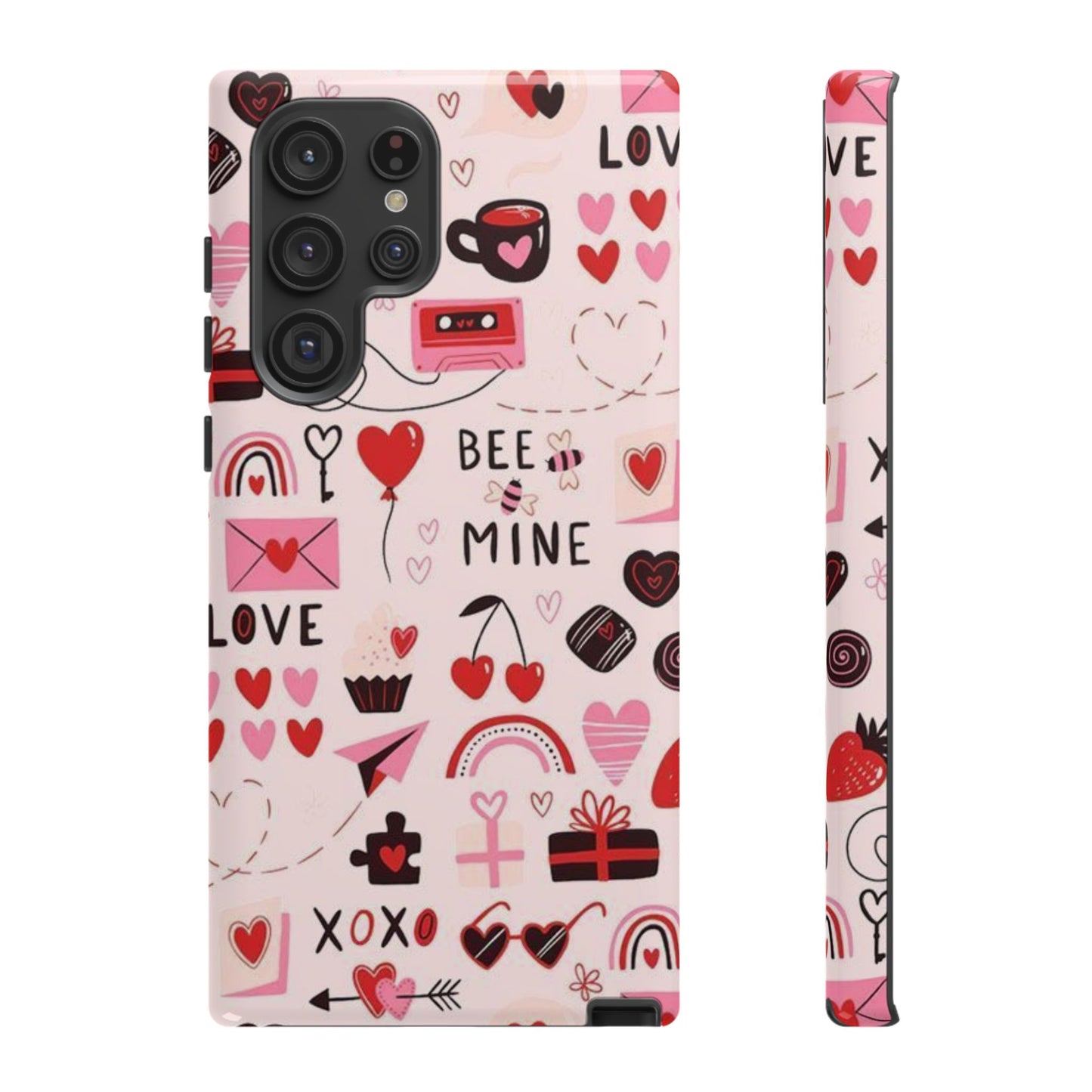 Samsung Galaxy Case: Bee Mine Love Doodles