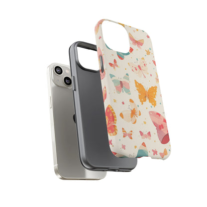 Coquette Watercolor Butterfly iPhone Case