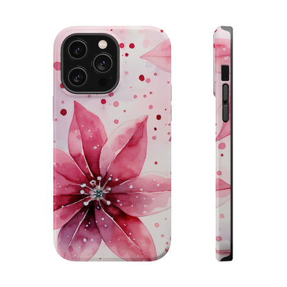 Sapphire Bloom – MagSafe iPhone Case