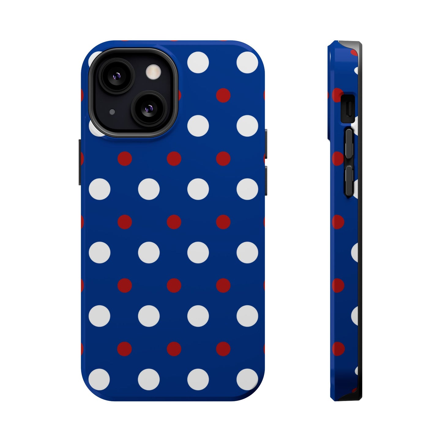 Patriotic Polka Dots – MagSafe iPhone Case