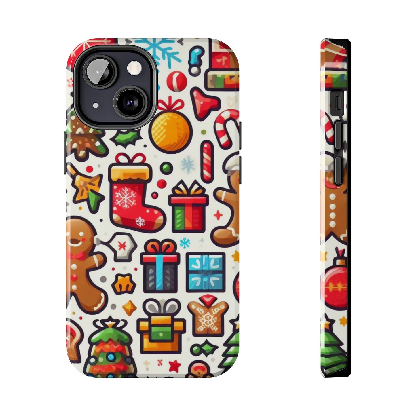 Festive Christmas Icons Pattern – iPhone Series Case