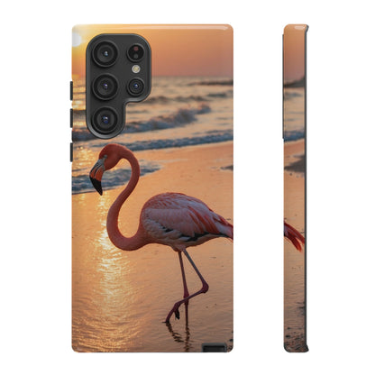 Island Beauty – Flamingo Samsung Galaxy Case