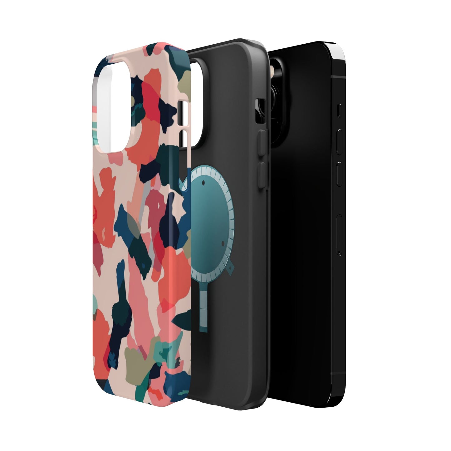 Modern Earthy Camo Abstract – MagSafe iPhone Case