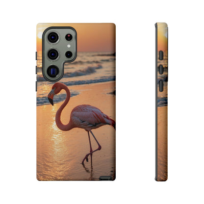 Island Beauty – Flamingo Samsung Galaxy Case