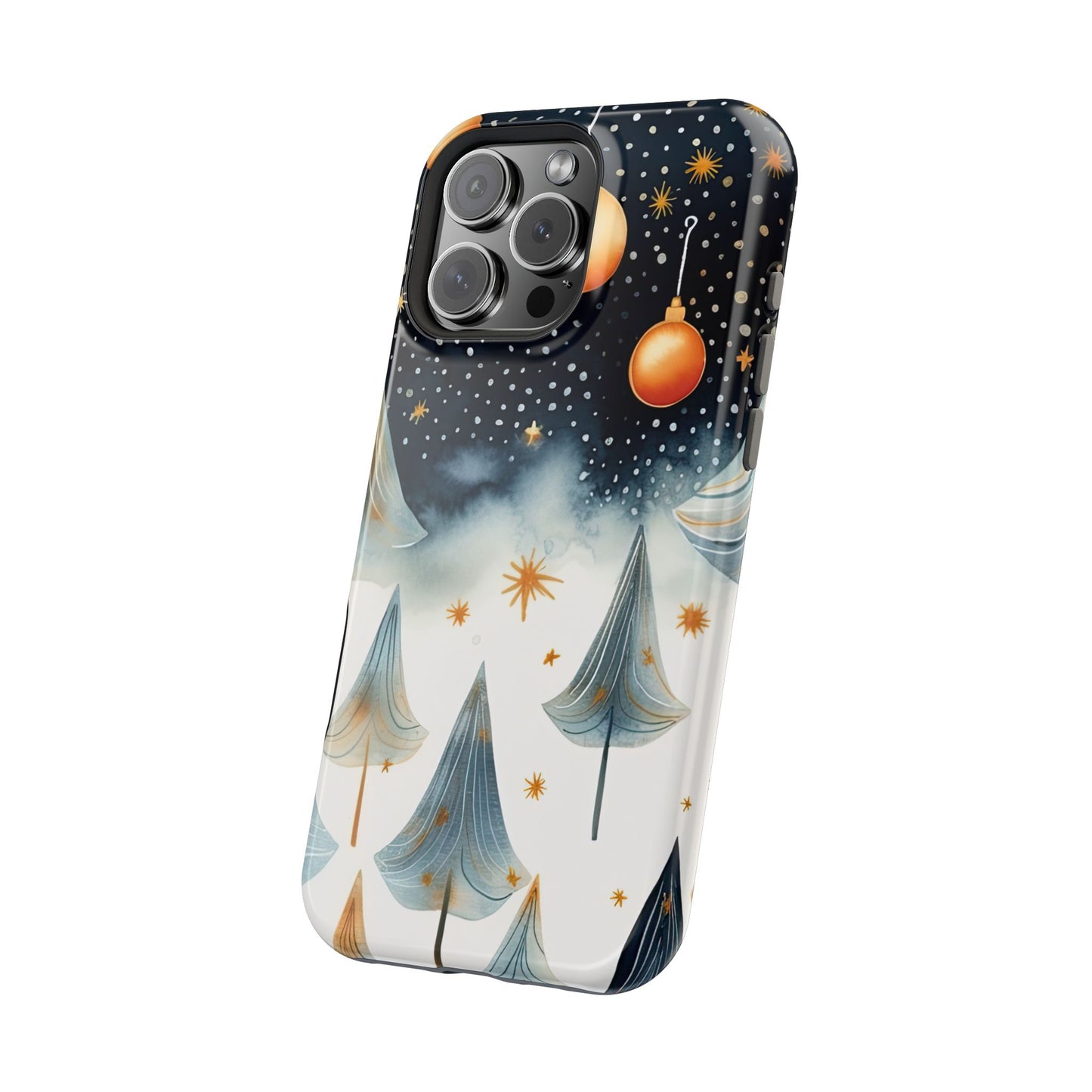 Winter Wonderland Gold Ornament – MagSafe iPhone Series Case