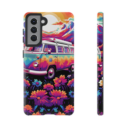 Groovy Floral Sunset Van – Samsung Galaxy Series Case