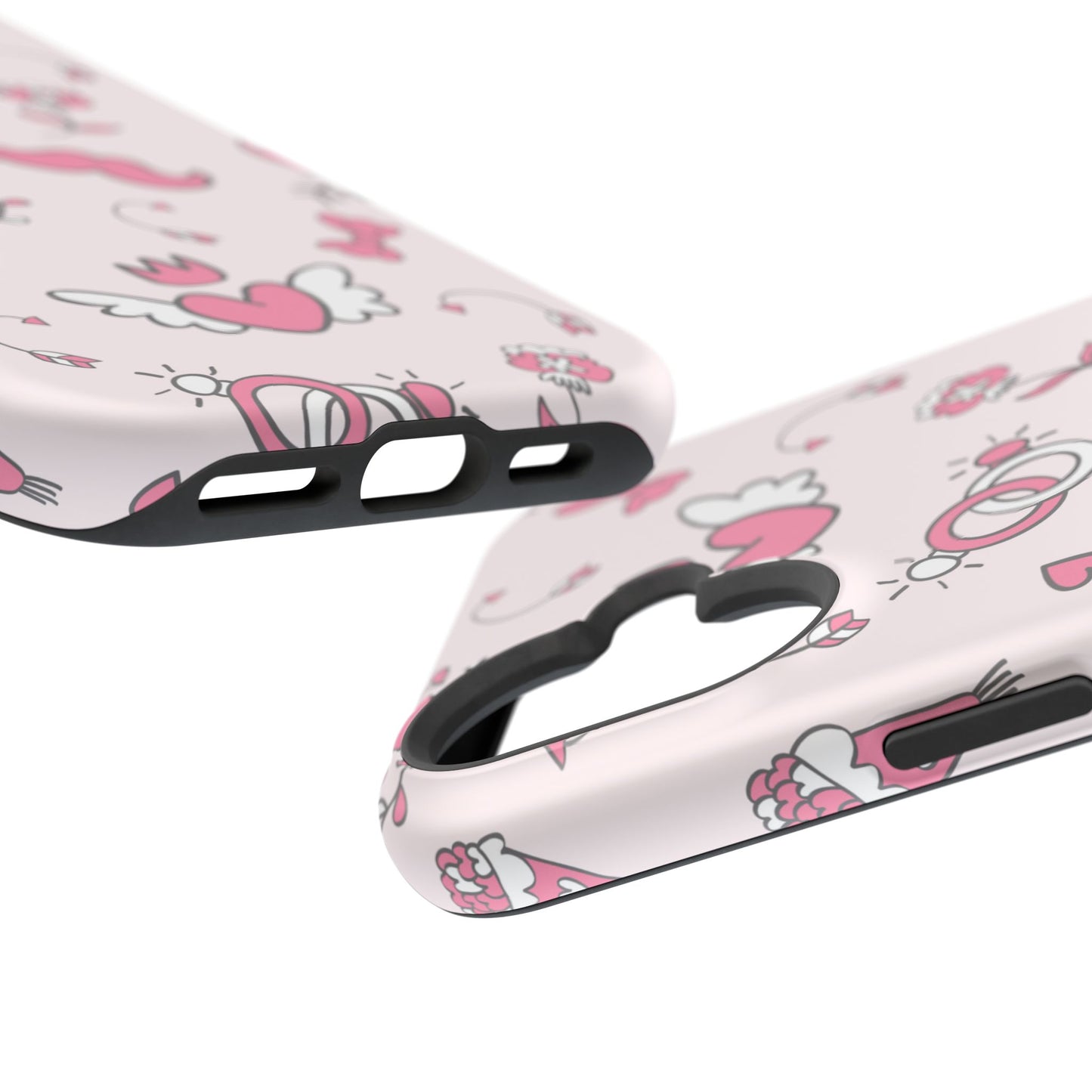 Pink Love Icons MagSafe Case