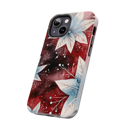 Winter Bloom Poinsettia – iPhone Case