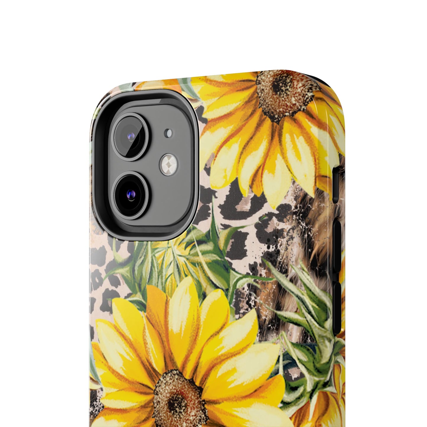 Leopard Sunflower Chic - iPhone Series Case