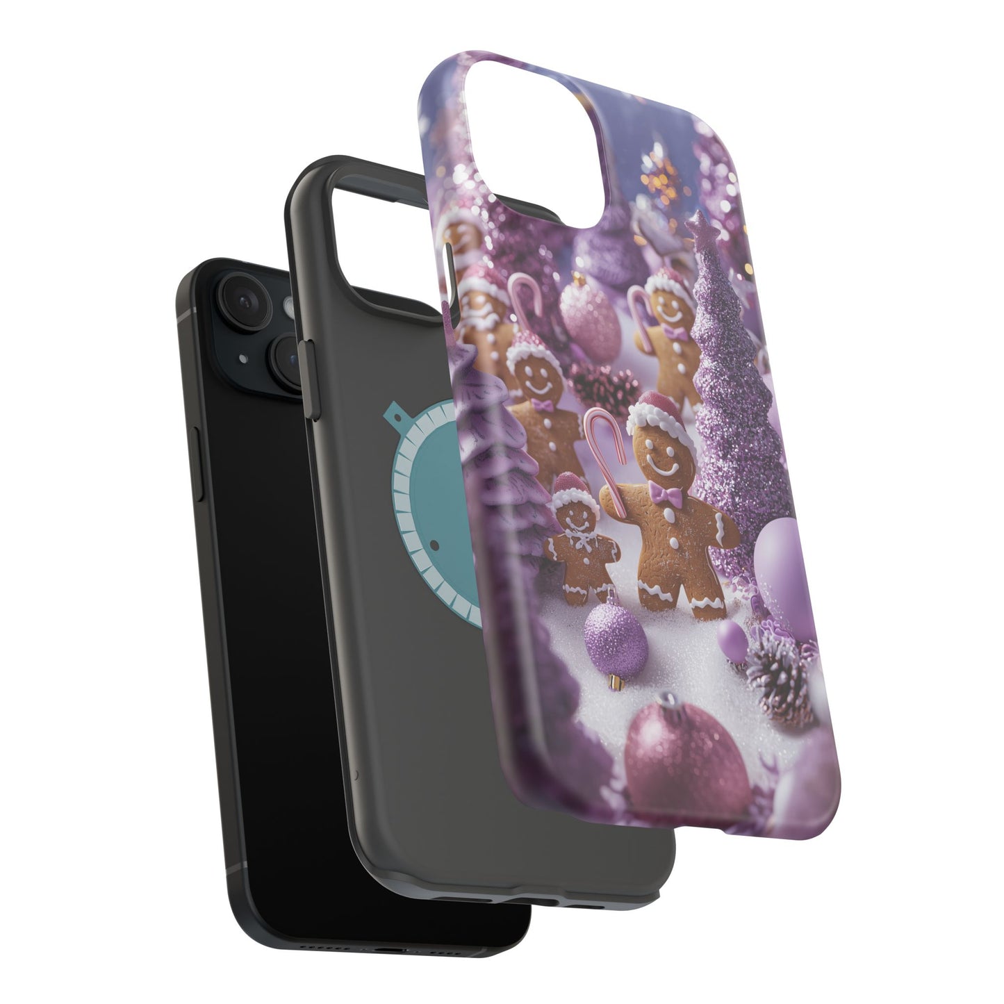 Pink Frosted Gingerbread Forest - MagSafe iPhone Series Case