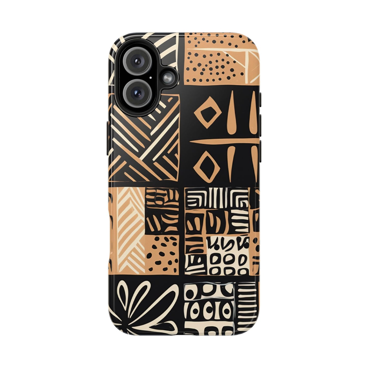 Tribal Geo-Pattern iPhone Series Case – Bold Ethnic Design