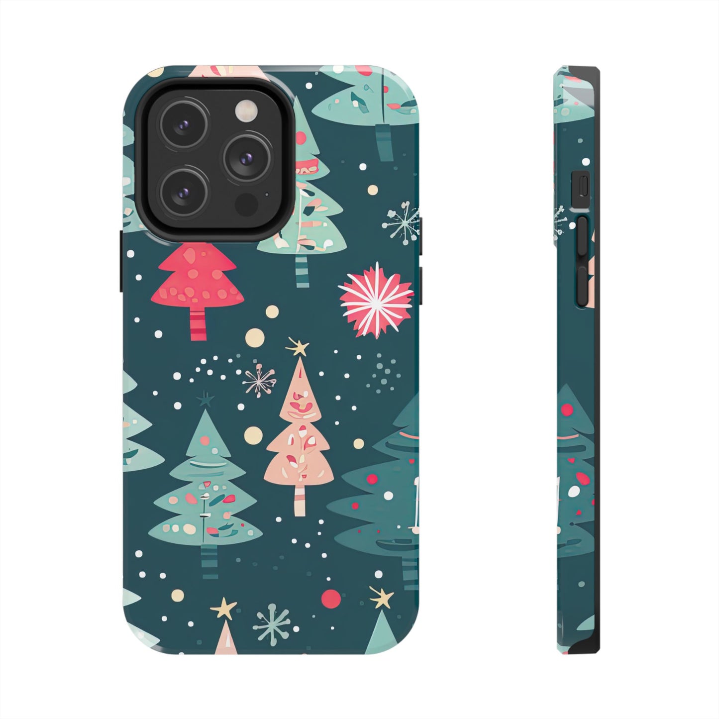 Whimsical Christmas Trees - iPhone Series Case