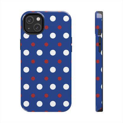 Patriotic Polka Dots – iPhone Case