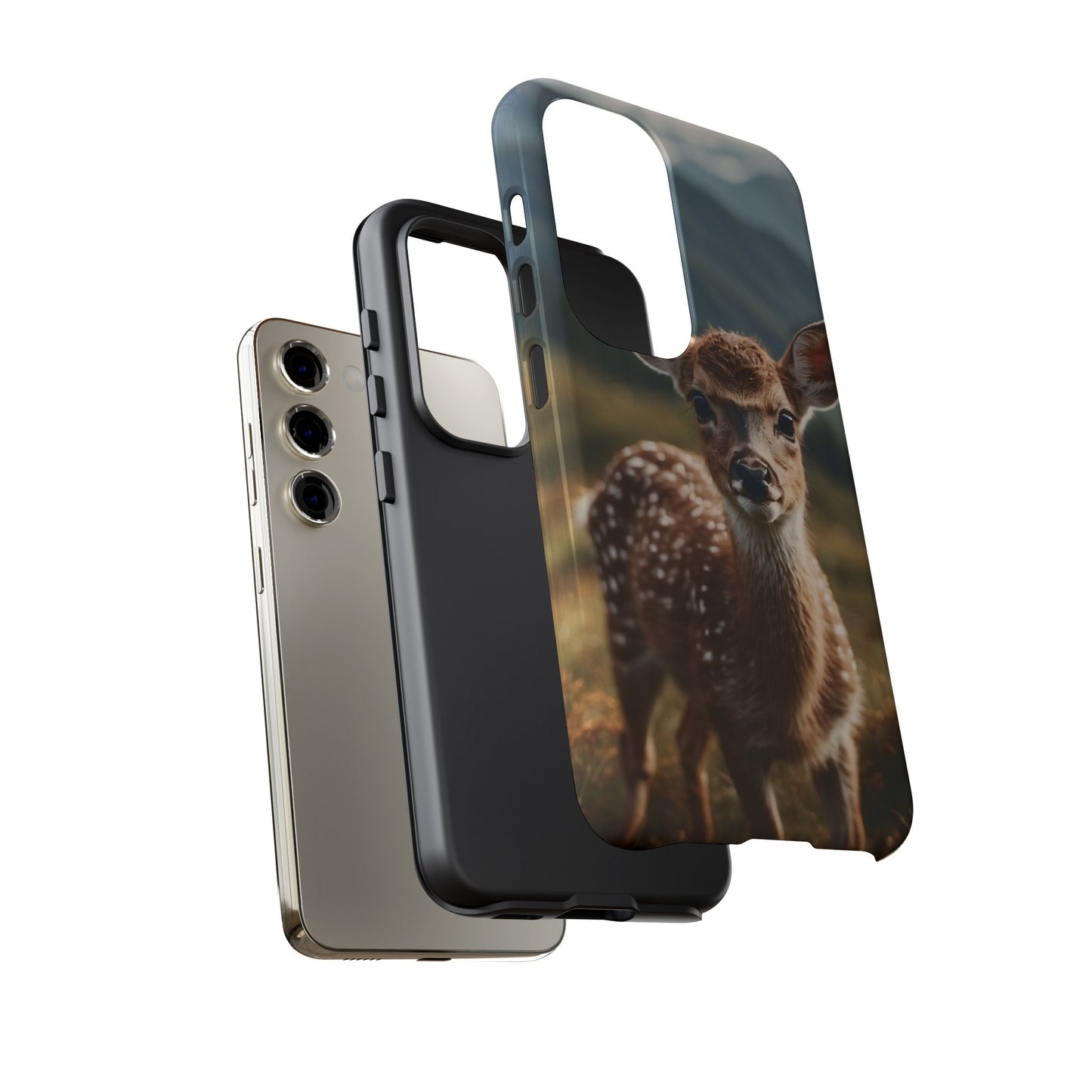 Gentle Fawn in Mountain Meadows Samsung Galaxy Case