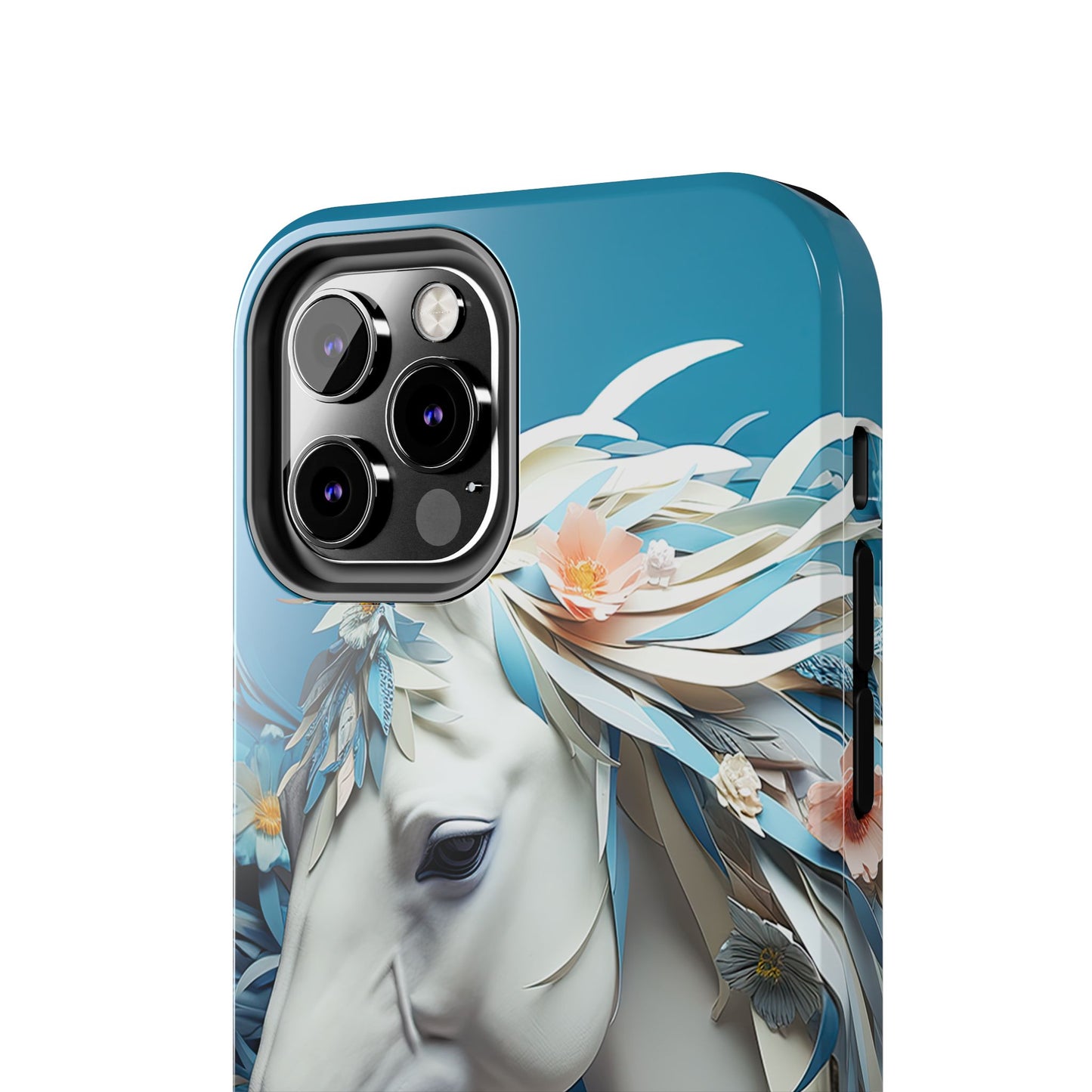 Floral Horse iPhone Case