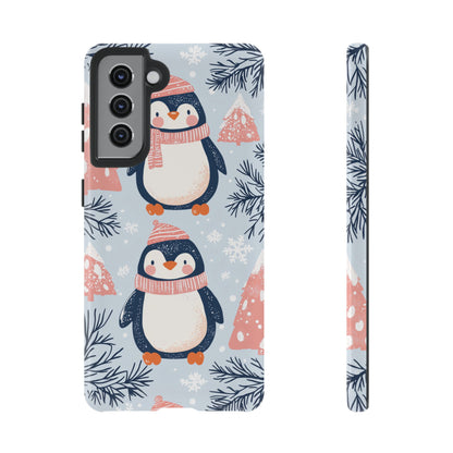 Penguin in Winter Wonderland Samsung Galaxy Case