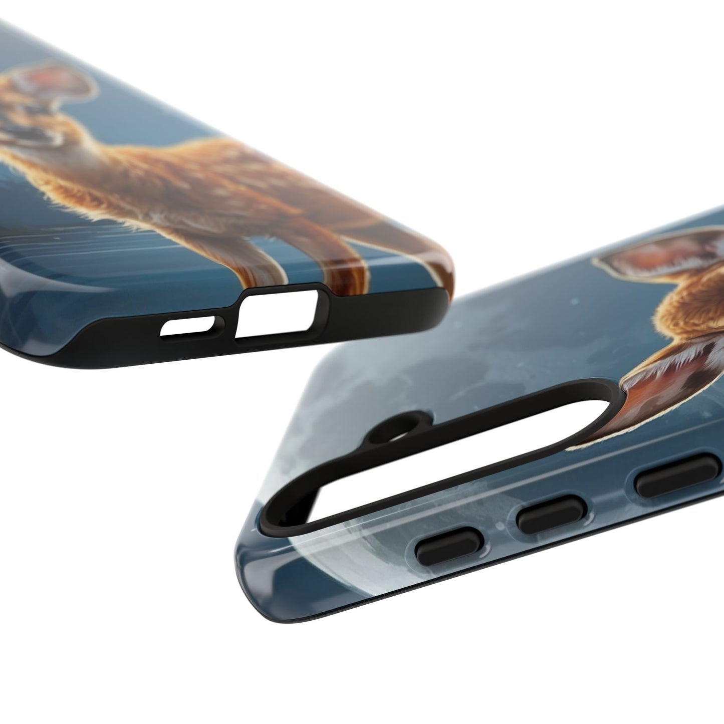 Samsung Galaxy Case – Enchanted Fawn Under the Moonlit Sky