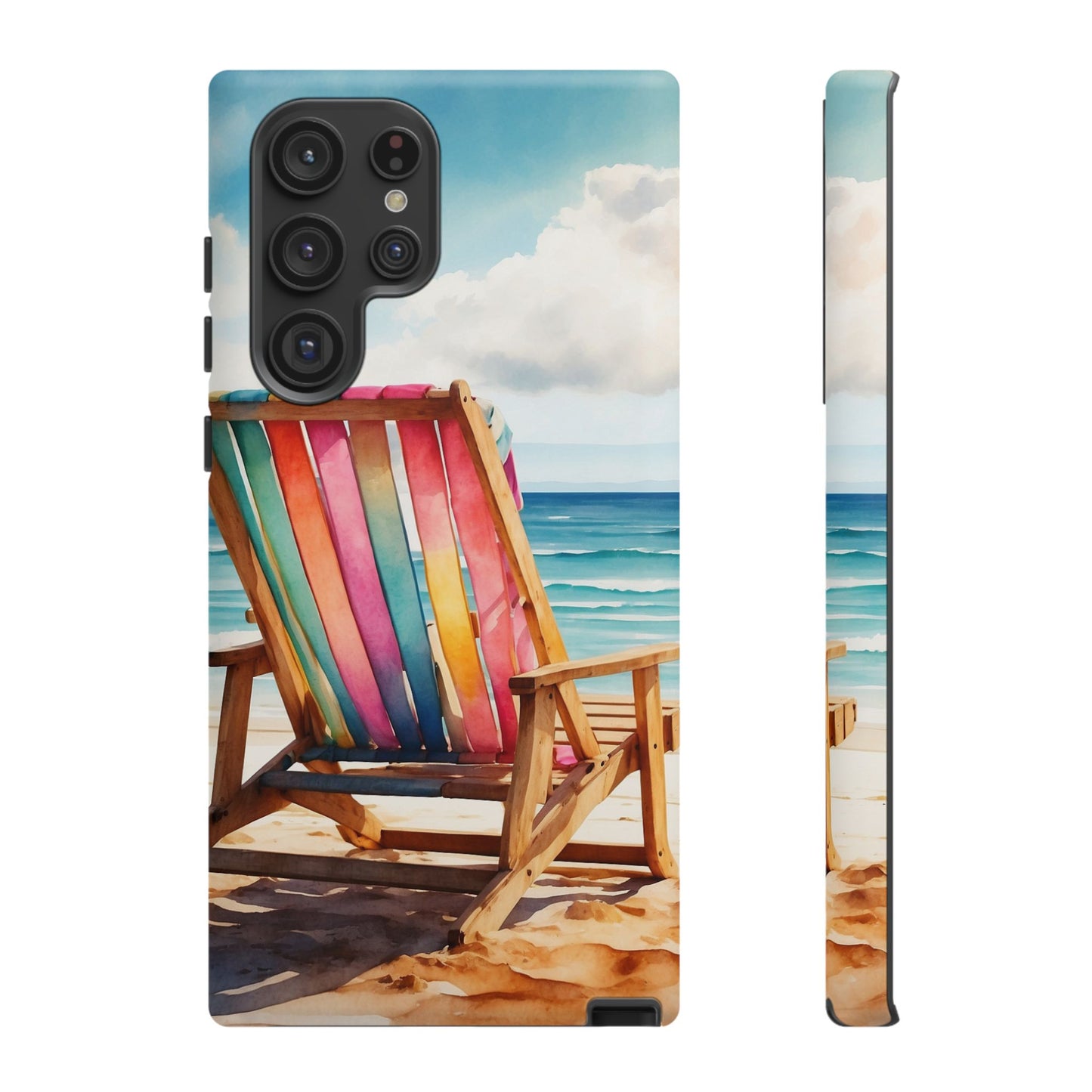 Vibrant Beach Escape Samsung Galaxy Case – Colorful Summer Design