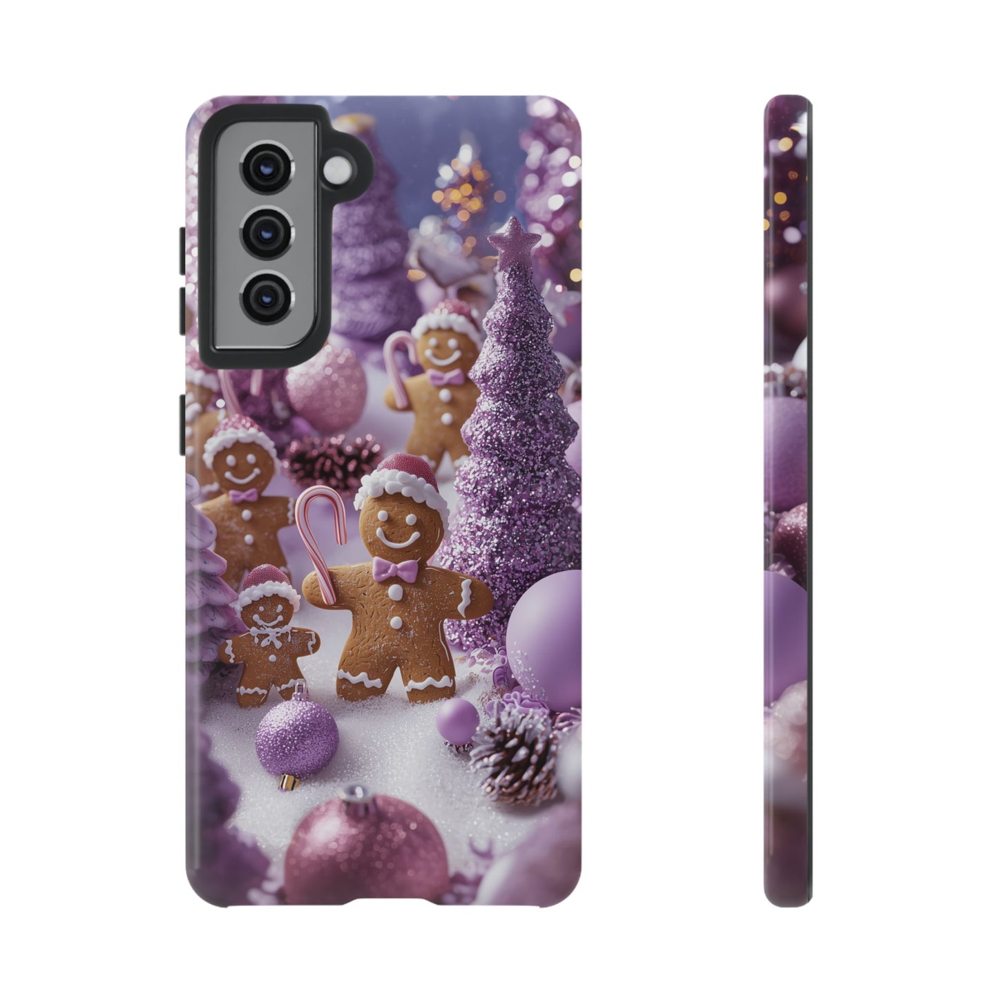 Pink Frosted Gingerbread Forest - Samsung Galaxy Series Case