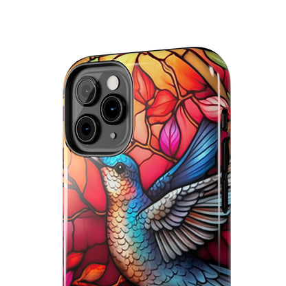 Radiant Multicolor Bird Artwork - iPhone Series Case