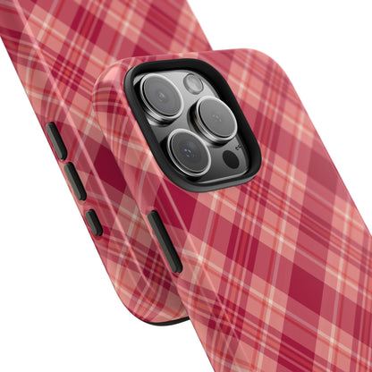 Rustic Red Plaid – iPhone Series Case