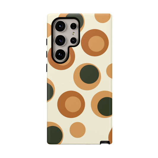 Retro Earthy Circles - Samsung Galaxy Case