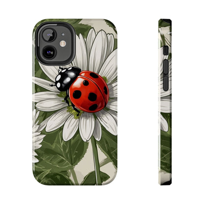 Ladybug & Daisy Garden Charm - iPhone Series Case