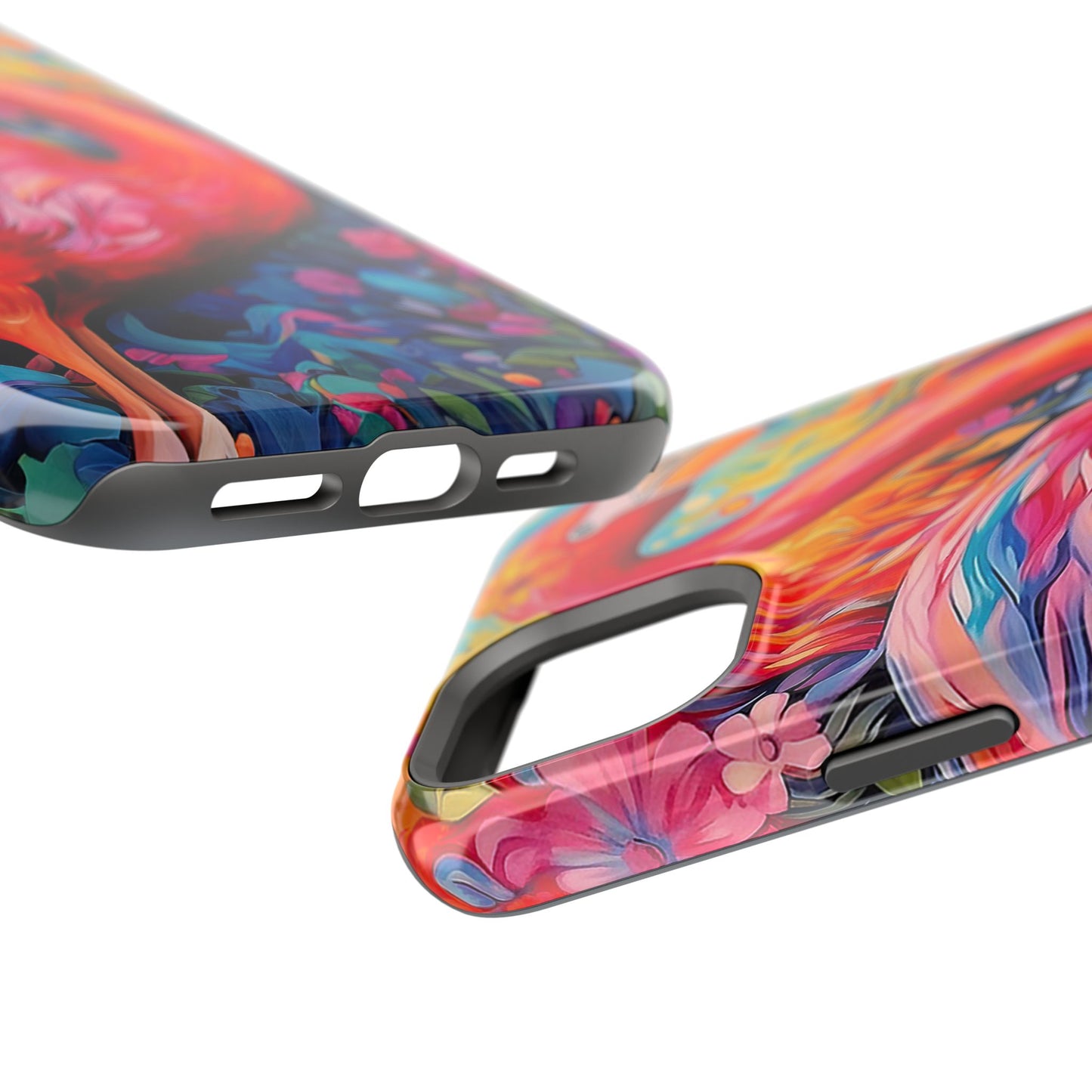 Flamingo Fiesta – Vibrant Flamingo MagSafe iPhone Cases