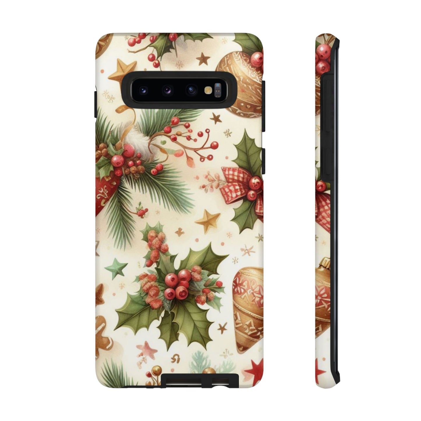 Classic Christmas Stocking & Ornaments Pattern – Samsung Galaxy Series Case