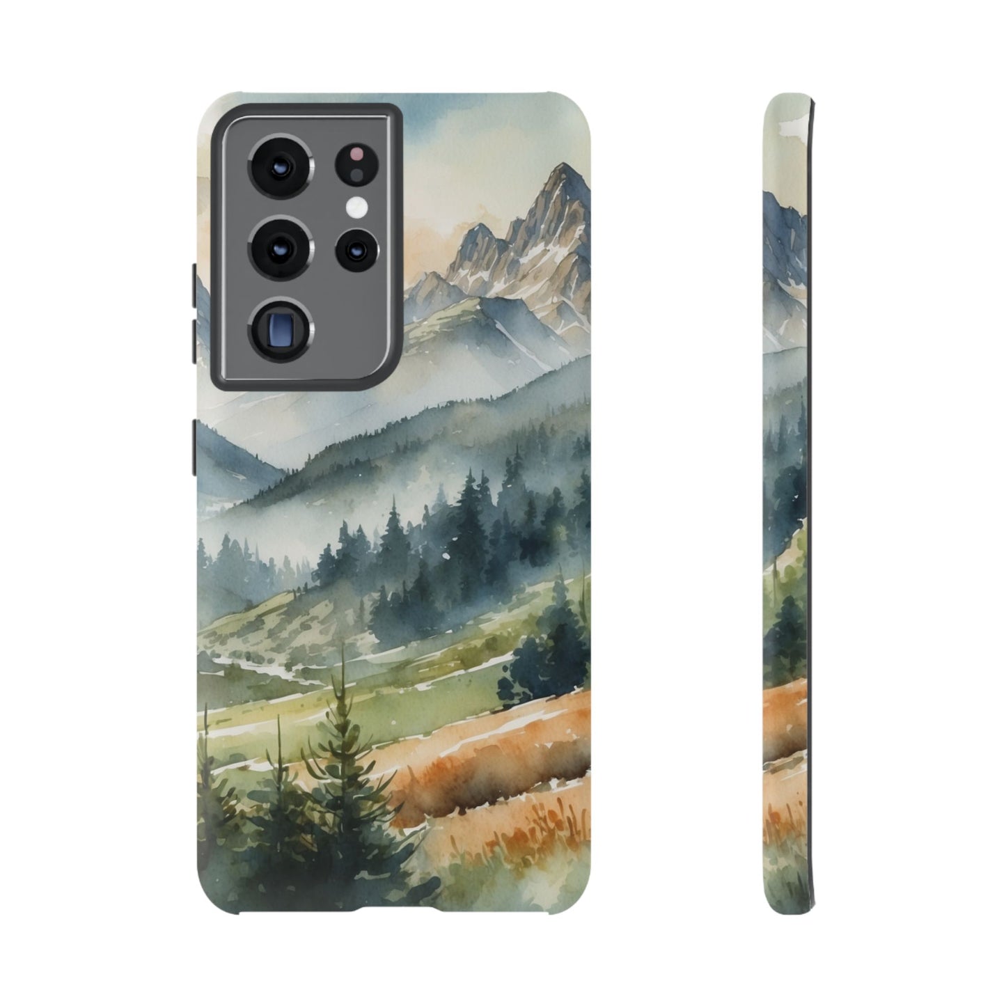 Serene Alpine Forest - Samsung Galaxy Case