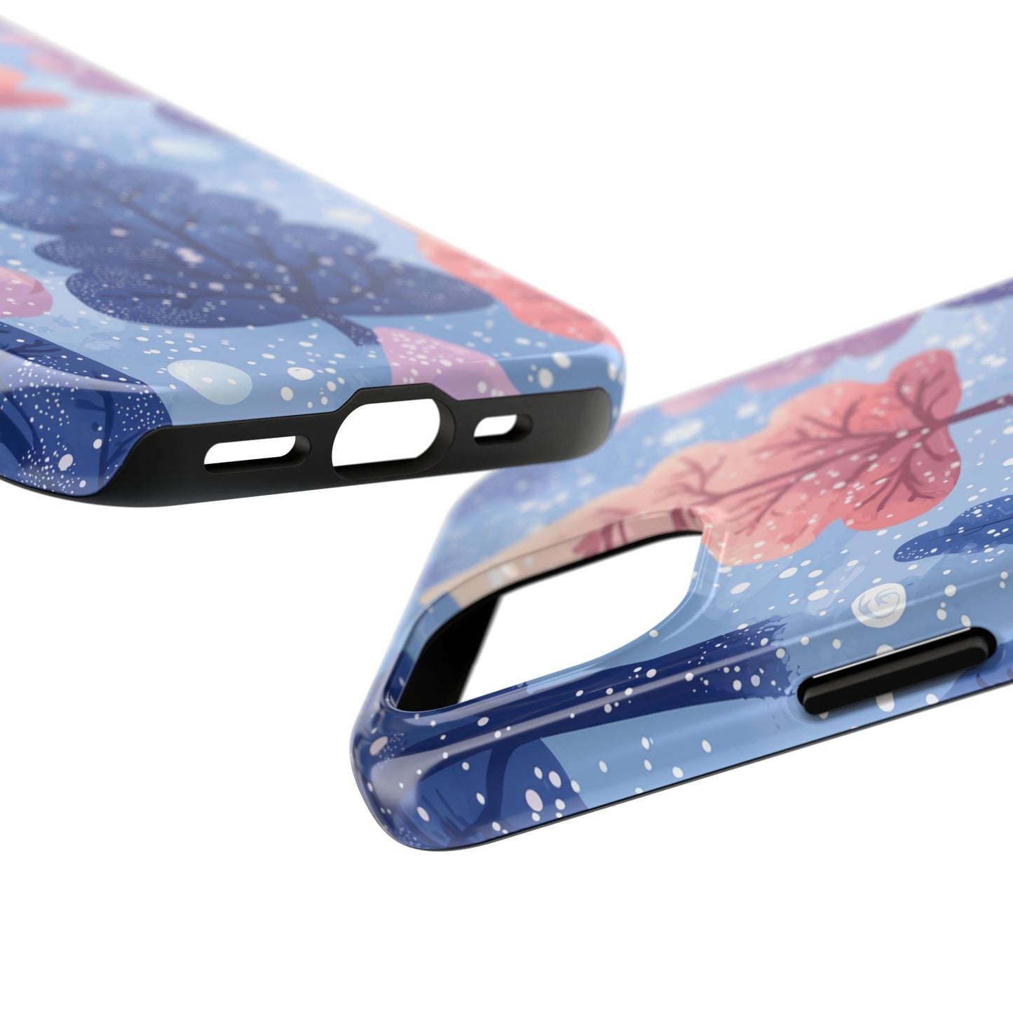 Pink & Purple Winter Wonderland - iPhone Series Case