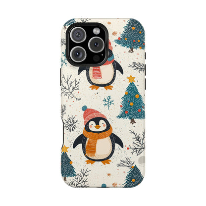 Snowy Christmas Cheer MagSafe iPhone Case