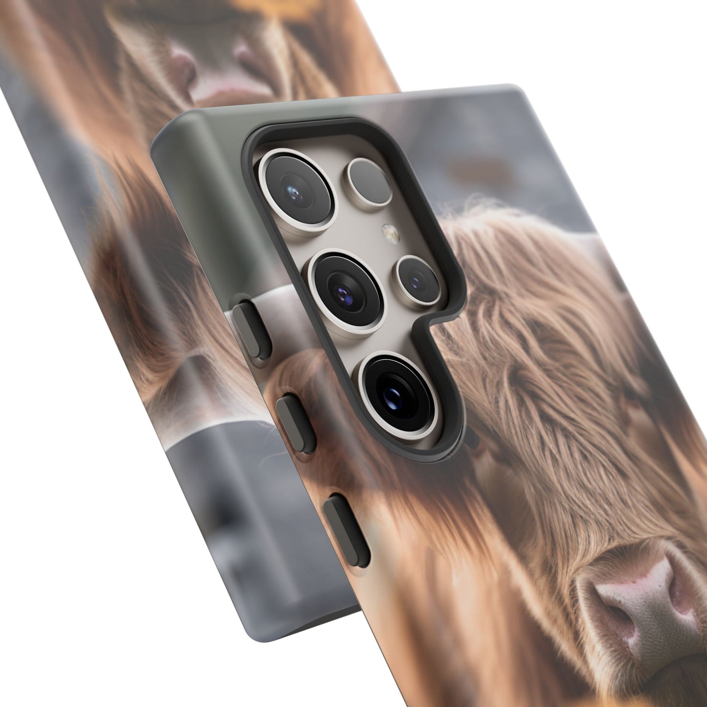 Highland Cow Phone Case | Custom Farmhouse | 10-foot Drop Protection