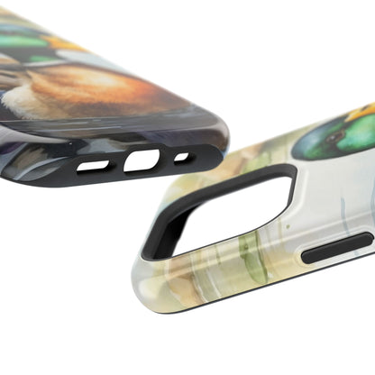 Serene Duck Reflection - MagSafe iPhone Case