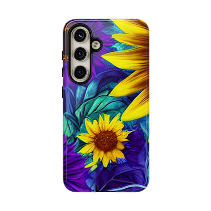 Purple & Gold Sunflower Dream - Samsung Galaxy Series Case