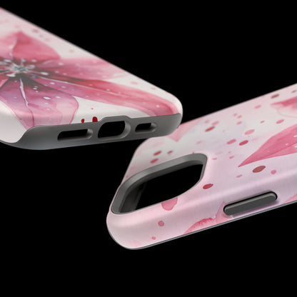 Sapphire Bloom – MagSafe iPhone Case