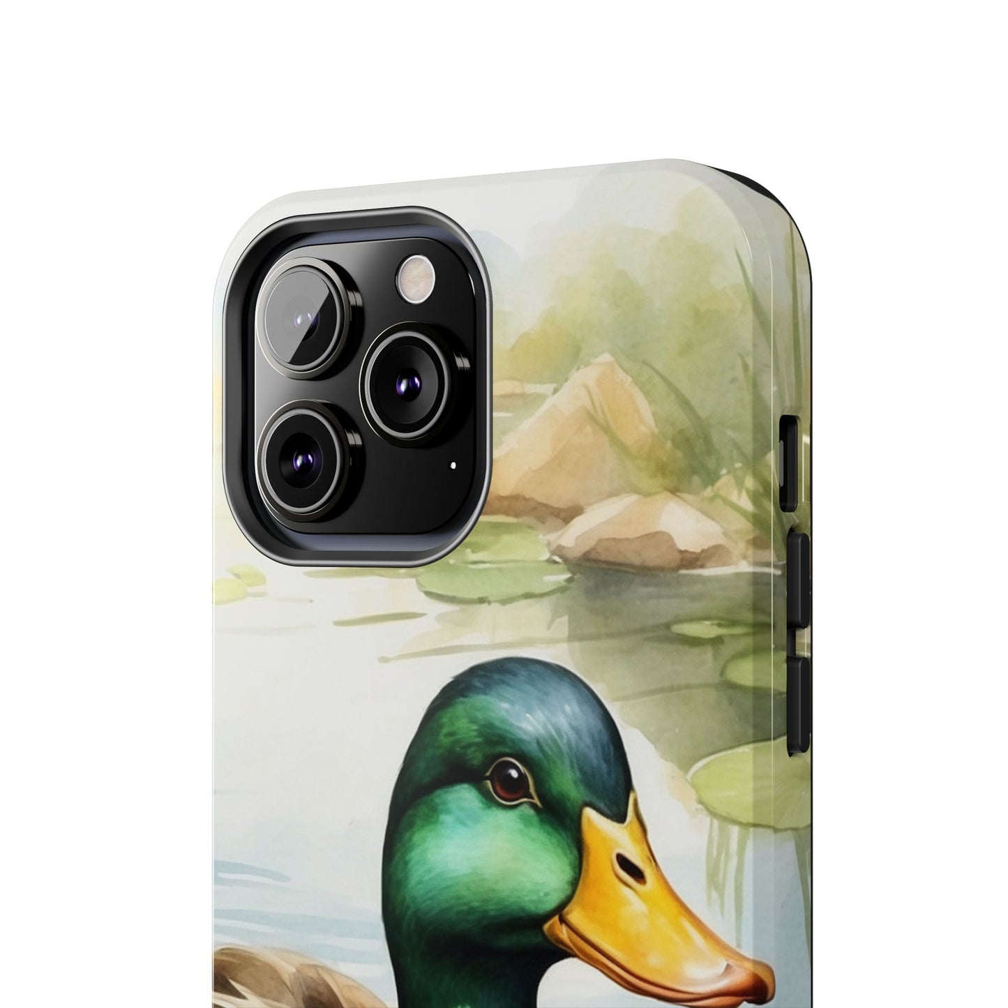 Serene Duck Reflection - iPhone Case