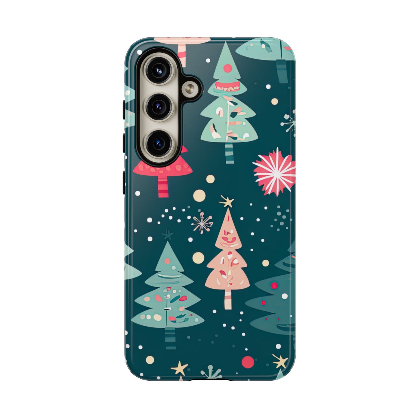 Whimsical Christmas Trees - Samsung Galaxy Series Case