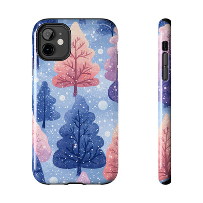 Pink & Purple Winter Wonderland - iPhone Series Case