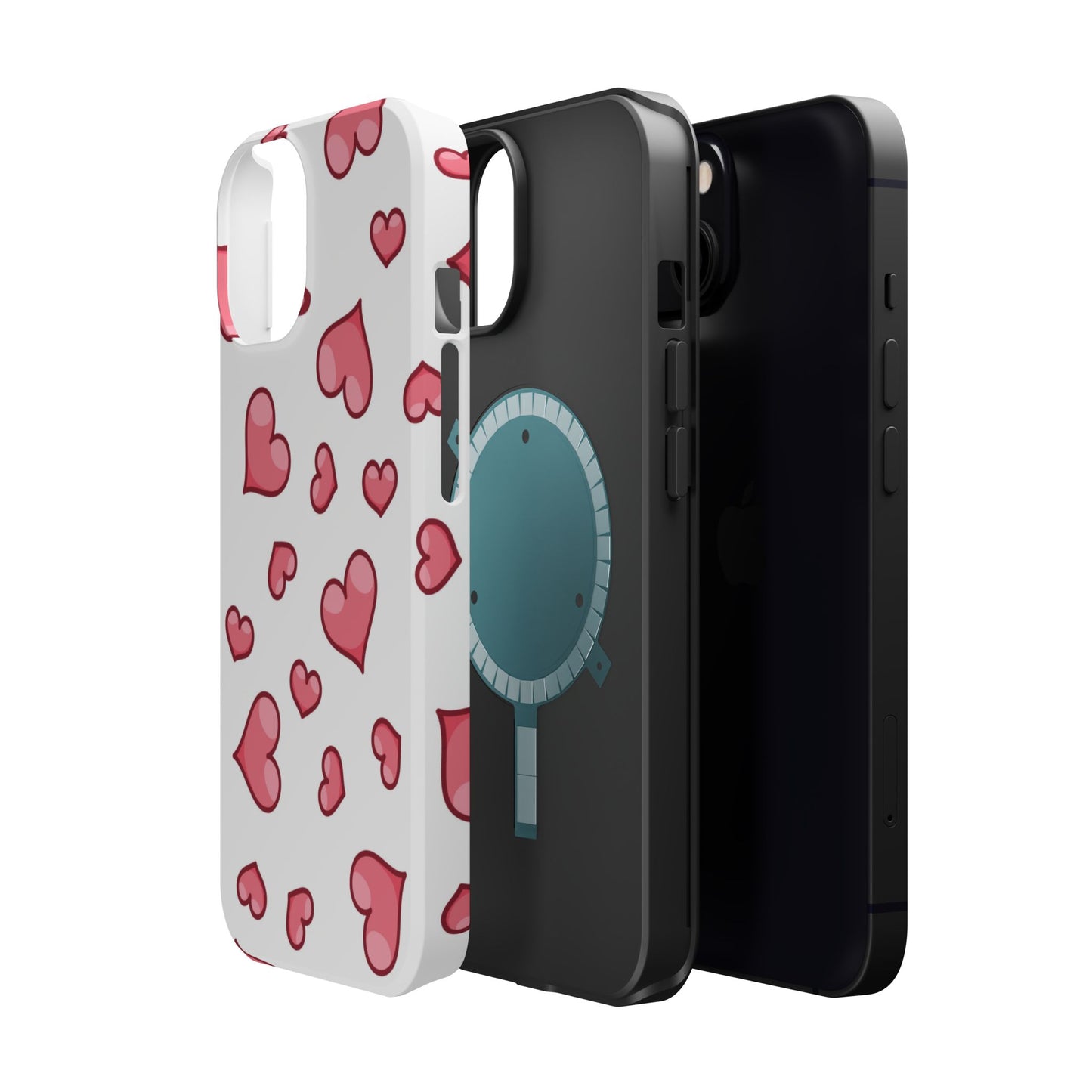 Scattered Hearts MagSafe iPhone Case